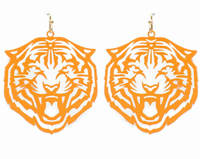 Angry Tiger Earrings