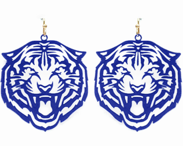 Angry Tiger Earrings