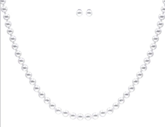 Pearl Necklace Set