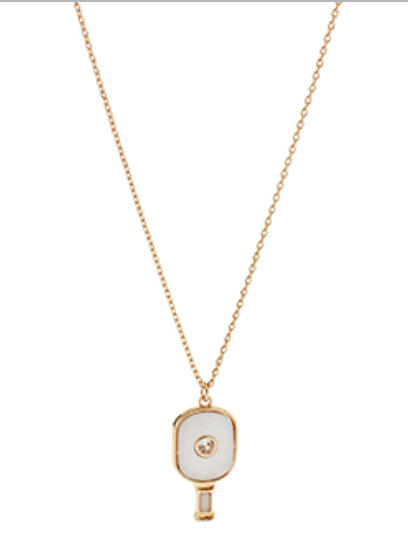 Pickleball Pendant Necklace