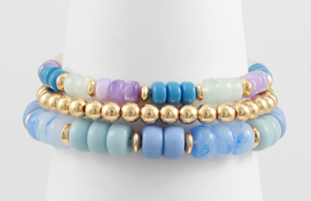 CCB Beaded Bracelet Set (3)