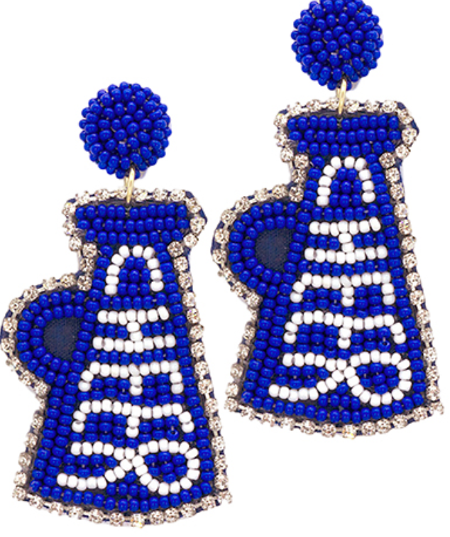 Cheer Megaphone Earrings