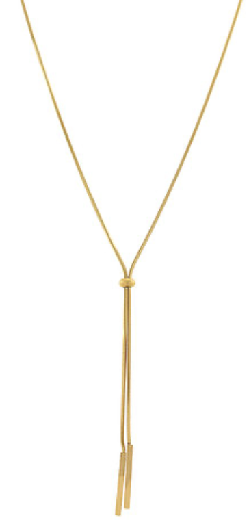 Gold Bolo Necklace