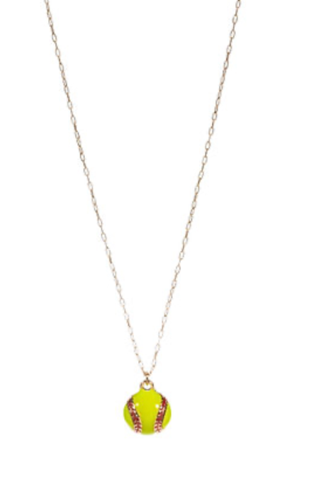 Softball Necklace
