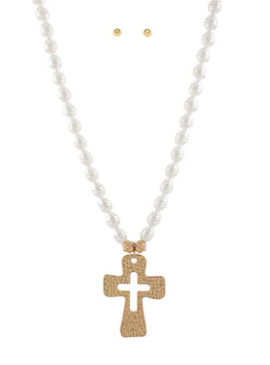 Byzantine Cross Necklace Set