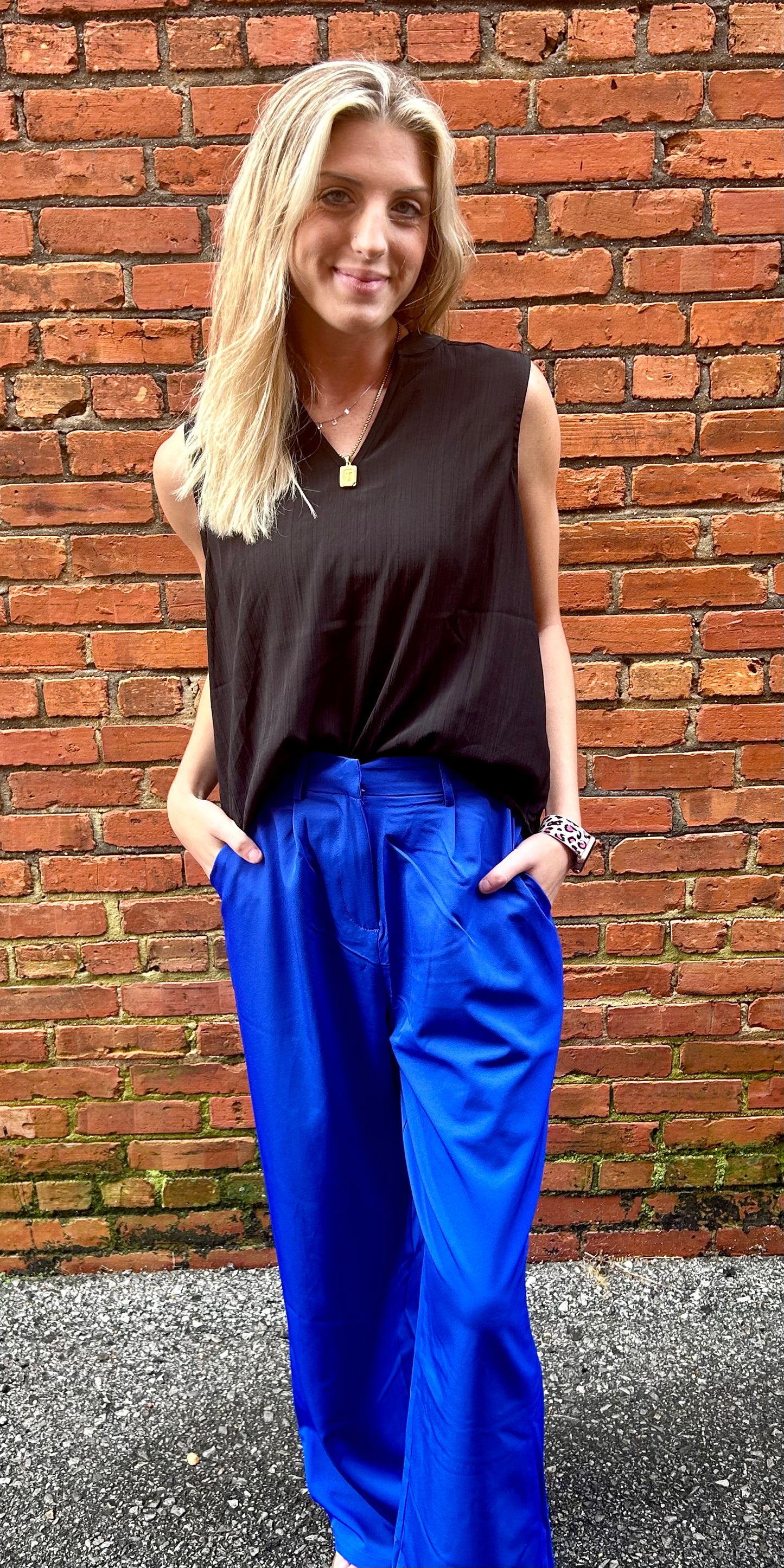 Royal Blue Business Pants