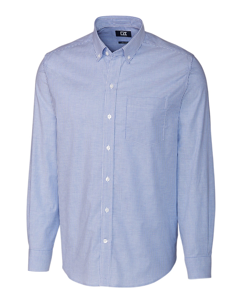 Oxford Striped French Blue Dress Shirt