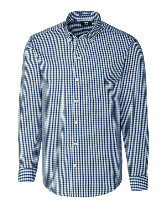 Gingham Liberty Navy Dress Shirt
