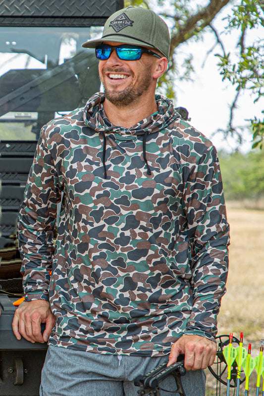 Performance Hoodie-Throwback Camo