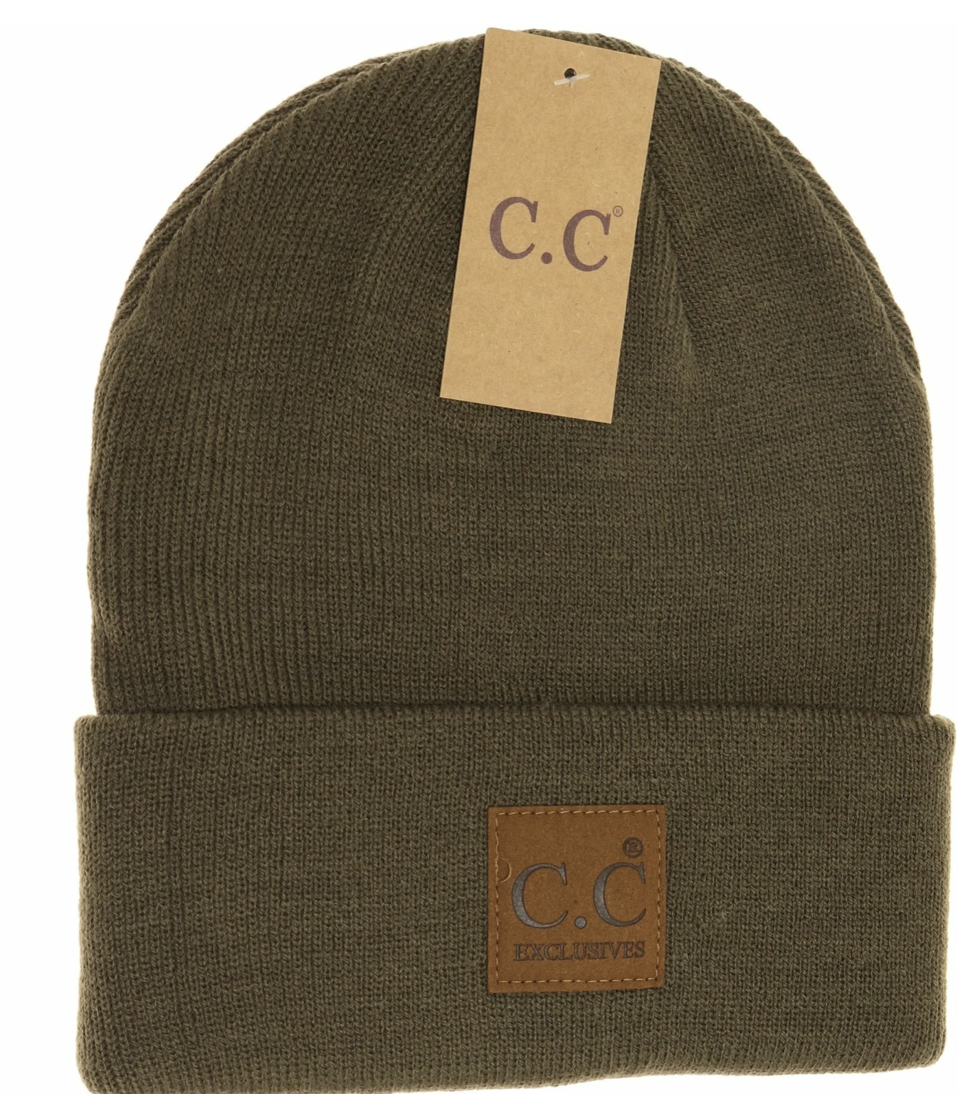 Unisex Classic Oversized Logo CC Beanie