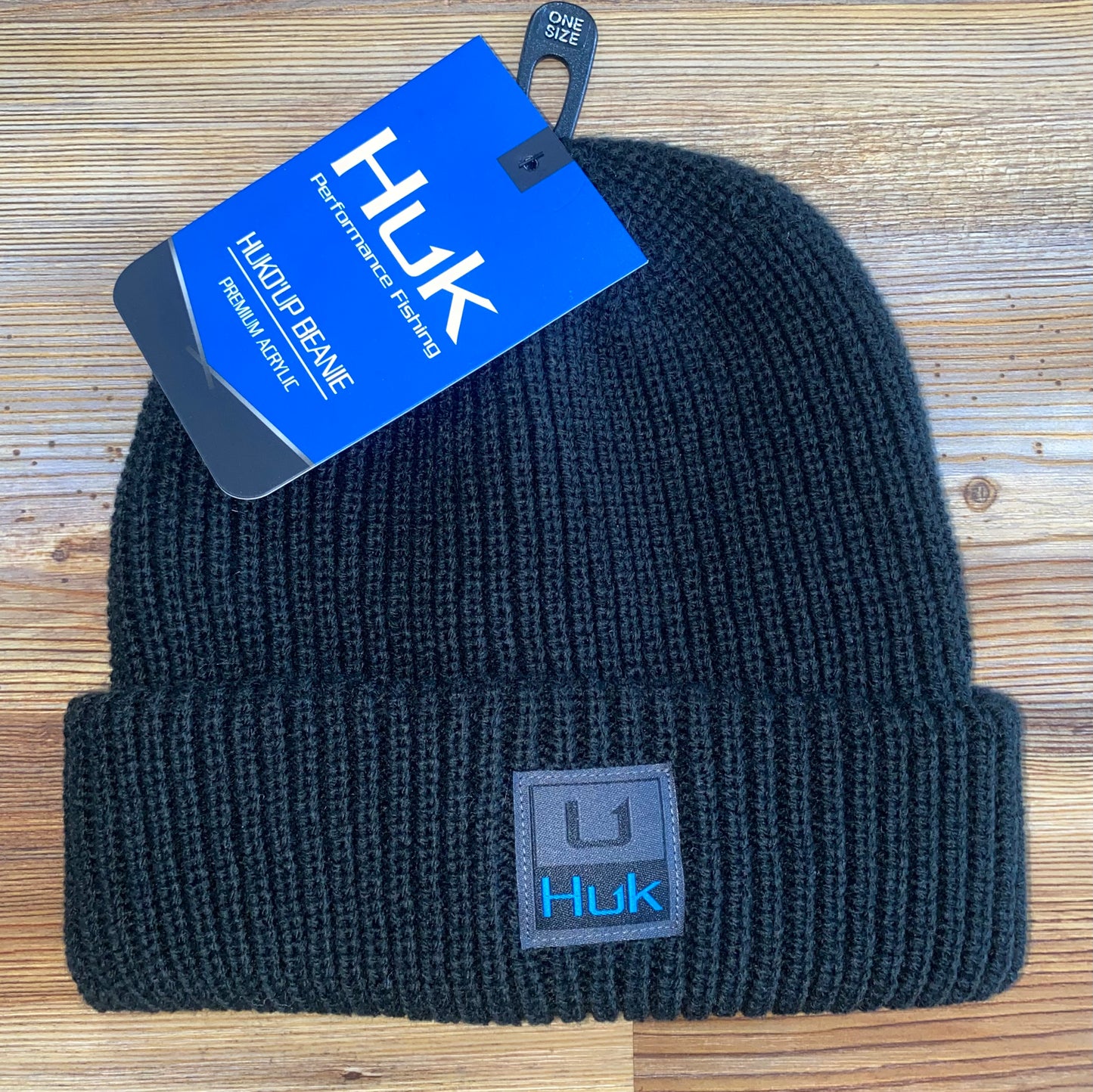 Black Huk’d Up Knit Beanie