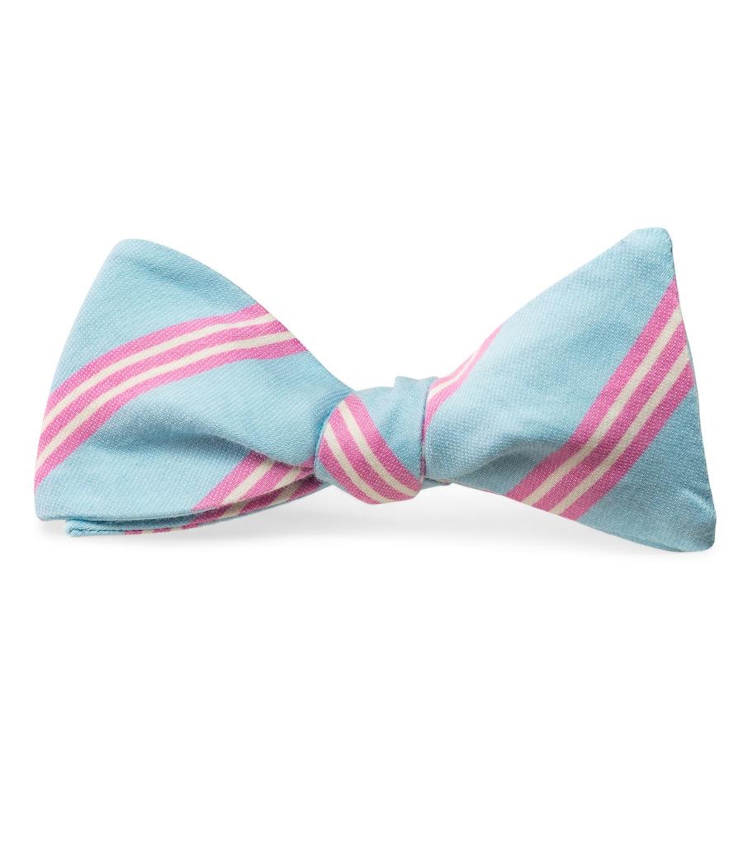 Stafford Bow Tie Light Blue/Pink