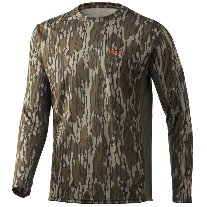 Huk Mossy Oak Bottomland LS