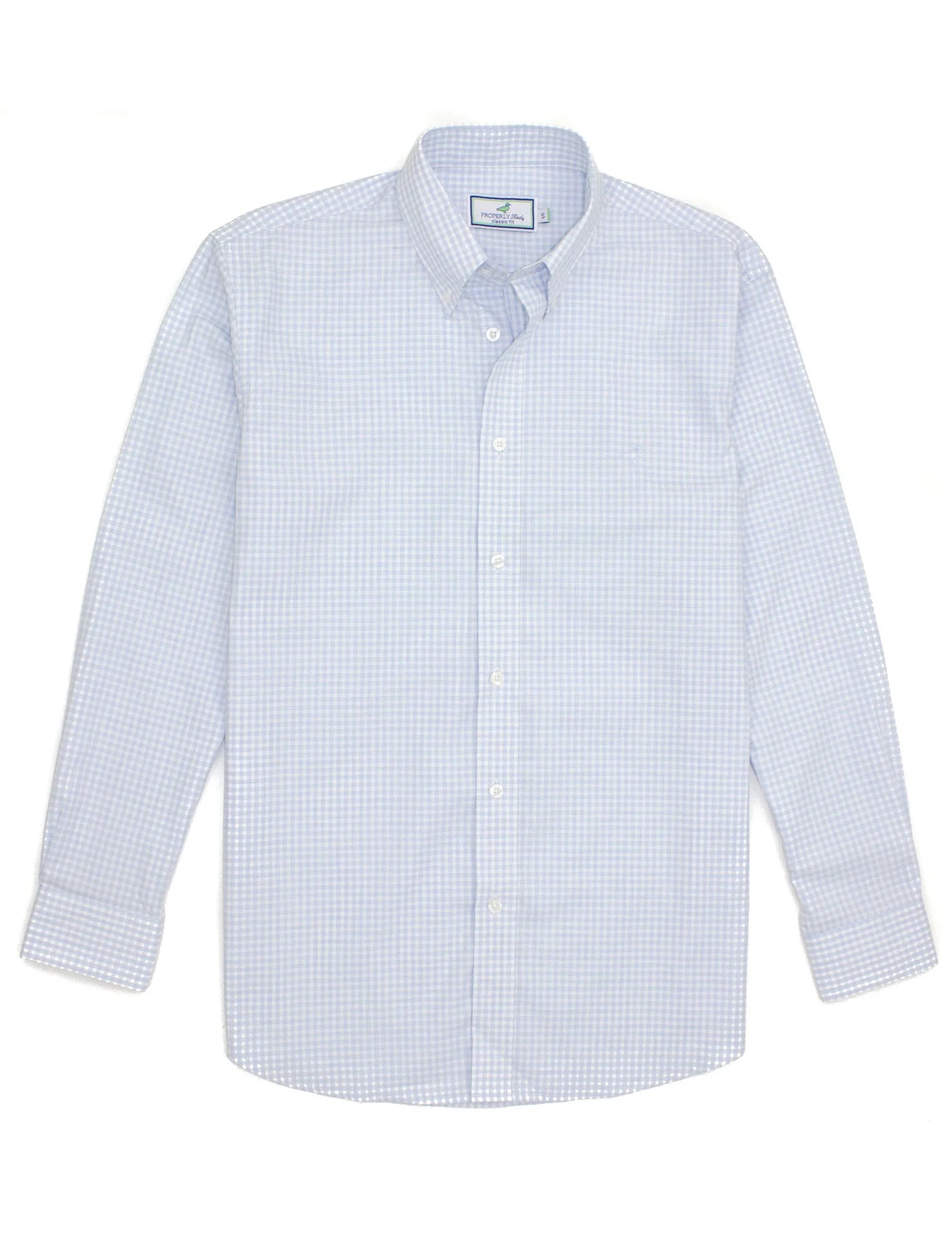 Park Avenue Dress Shirt- Cloud Check