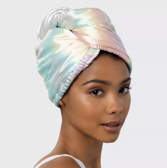 Kitsch Satin-Wrapped Microfiber Hair Towel