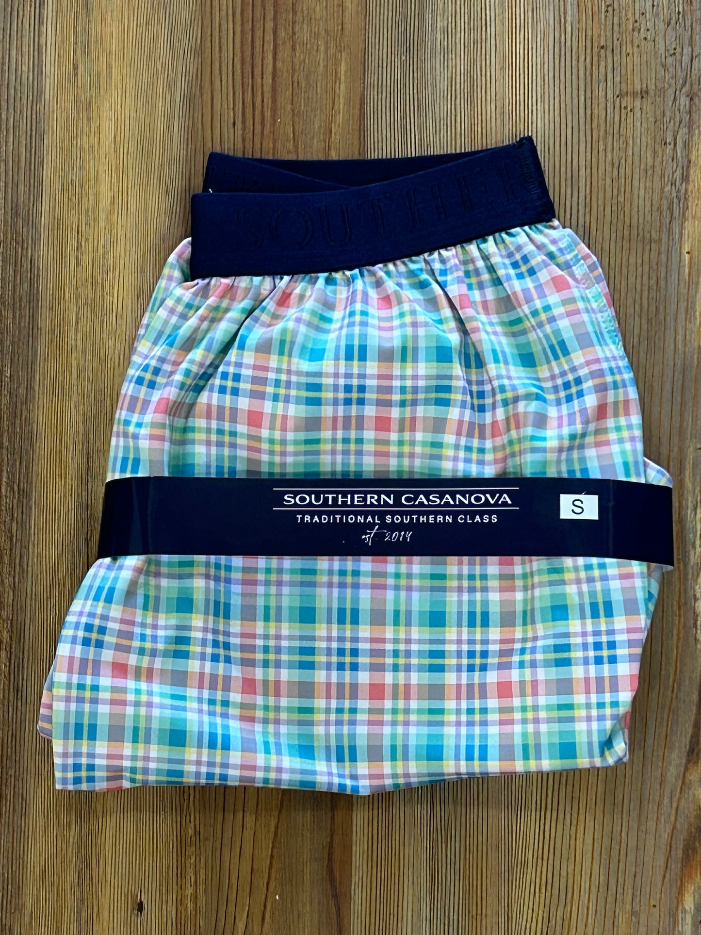 Southern Casanova Plaid Boxer